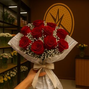 Rosas Vermelhas Médio
